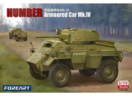 обзорное фото Збірна модель 1/72 британський бронеавтомобіль Humber Mk.IV Foreart 2007 Автомобілі 1/72