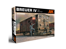 обзорное фото Збірна модель 1/35 локомотив Breuer IV AK Interactive 35008 Залізниця 1/35