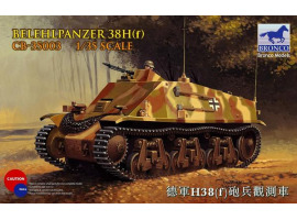 обзорное фото Сборная модель немецкого танка Befehlpanzer 38(f) Бронетехника 1/35