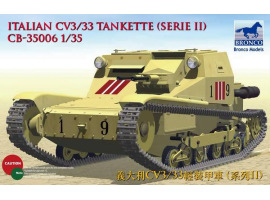 обзорное фото Сборная модель 1/35 Italian CV L3/33 Tankette Serie II Bronco 35006 Бронетехника 1/35