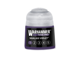 обзорное фото Акрилова фарба Warhammer Tone Pro: Shalaxi Violet 1 Акрилові на водній основі