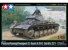 Scale model 1/48 Tank Panzerkampfwagen II Ausf.A/B/C (Sd.Kfz.121) (French campaign) Tamiya 32570