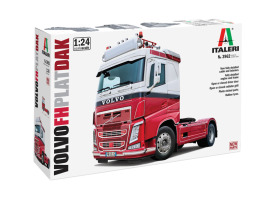 Збірна модель 1/24 вантажний автомобіль / тягач Volvo FH Plat Dak Italeri 3962