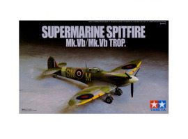 обзорное фото Збірна модель 1/72 Винищувач Spitfire MK.VB/MK.VB TROP Tamiya 60756 Літаки 1/72