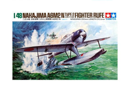 обзорное фото Scale model 1/48 Japanese fighter Nakajima A6M2-N Tamiya 61017 Aircraft 1/48