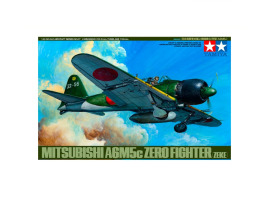 Scale model 1/48 Japanese Carrier Fighter A6M5C ZERO MODEL 52 Tamiya 61027