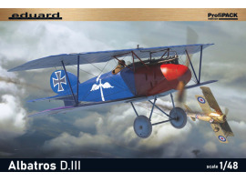 Збірна модель 1/48 Німецький винищувач Albatros D.III Eduard 8114