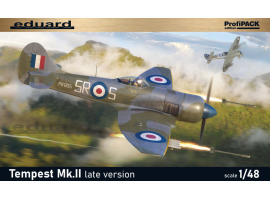 обзорное фото Збірна модель 1/48 Літак Tempest Mk.II пізня версія Eduard 82125 Літаки 1/48