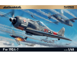 Scale model 1/48 Airplane Fw 190A-7 Eduard 82138