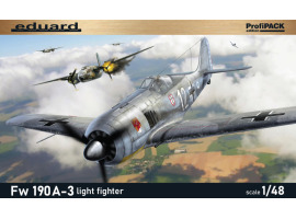 Scale model 1/48 Light fighter Fw 190A-3 Eduard 82141