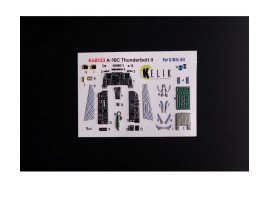 обзорное фото A-10 C Thunderbolt II 3D interior decal for GWH 1/48 KELIK K48133 3D Decal