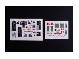 McDonnell F-101 B VooDoo 3D декаль інтер'єр для комплекту Zimi Model / KittyHawk 1/48 KELIK K48134