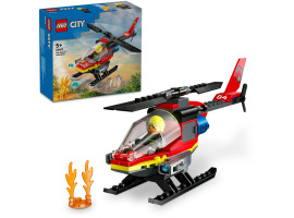 обзорное фото Конструктор LEGO City Пожежний рятувальний гелікоптер 60411 City