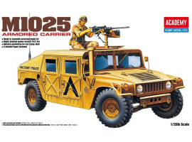 Scale model 1/35 army vehicle Hummer HMMWV M1025 Academy 13241