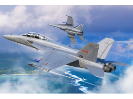 обзорное фото Збірна модель 1/48 Літак F/A-18F Super Hornet VFC-12 HobbyBoss 85819 Літаки 1/48