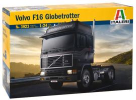 обзорное фото Збірна модель 1/24 вантажний автомобіль Volvo F16 Globetrotter Italeri 3923 Вантажівки / причепи