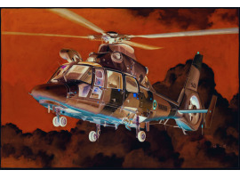 обзорное фото Збірна модель 1/35 Французький багатоцільовий гелікоптер AS565 Panther Trumpeter 05108 Гелікоптери 1/35