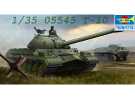 обзорное фото Радянський важкий танк Т-10 Бронетехніка 1/35