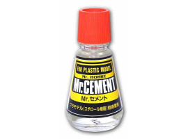 обзорное фото Mr. Cement Клей для пластика с кисточкой  (эффект сварки), 23 мл. Клей