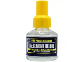 обзорное фото Mr.Cement Deluxe 40ml / Universal plastic glue Mr. Hobby MC127 Glue