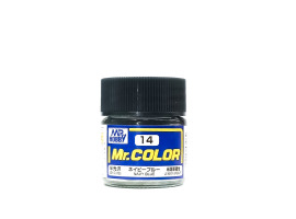 NAVY Blue semigloss US NAVY Aircraft, Mr. Color solvent-based paint 10 ml. / Тёмно-синий