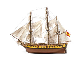 обзорное фото Scale wooden model 1/85 Frigate "N.S. Mercedes" OcCre 14007 Ships