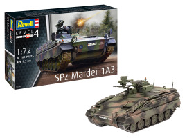 обзорное фото Немецкий танк SPz Marder 1A3 Armored vehicles 1/72