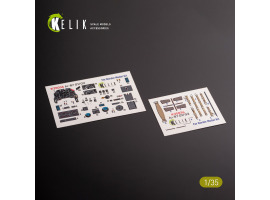 Ju-87 G1/G2 3D decal interior for Border Models 1/35 kit KELIK K35036