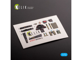 Jaguar A 3D decal interior for HobbyBoss 1/72 KELIK K72179 kit