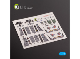 T-2 Advanced Trainer 3D декаль інтер'єр для комплекту Platz 1/72 КЕЛИК K72192