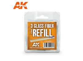 3 Glass fiber refill 4mm / Сменные наконечники для абразивного карандаша 