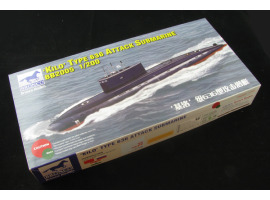 обзорное фото Збірна модель 1/200 Атакуючий підводний човен типу 636 класу «Кіло» Bronco BB2005 Підводний флот