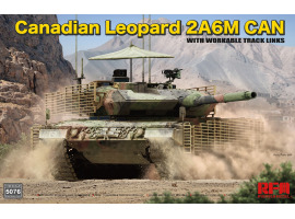 Scale model 1/35 Canadian tank Leopard 2A6M CAN RFM RM-5076