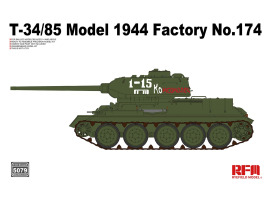 Збірна модель 1/35 Танк Т-34/85 зразка 1944 року заводу №174 RFM RM-5079