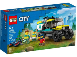 обзорное фото Constructor Lego City Rescue Ambulance Truck City