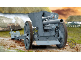 Scale model 1/72 German 10.5 cm field howitzer le FH18 ACE 72216