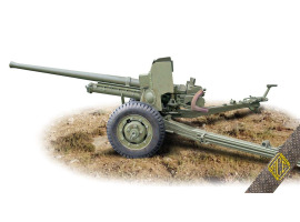 Scale model 1/72 American 57-mm anti-tank gun M1 on carriage M-2 ACE 72562