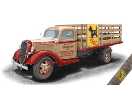 обзорное фото Scale model 1/72 V-8 Slatted Truck, USA, 1936/37 ACE 72584 Cars 1/72