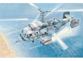 обзорное фото Збірна модель 1/72 Вертоліт Ka-29 Helix-B HobbyBoss 87227 Гелікоптери 1/72