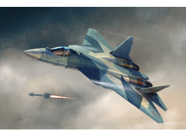 Збірна модель 1/72 Літак T-50 (Су-57) PAK-FA HobbyBoss 87257