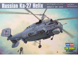 обзорное фото Збірна модель військового гелікоптера Ka-27 Helix Гелікоптери 1/48