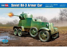 обзорное фото Soviet BA-3 Armor Car Cars 1/35