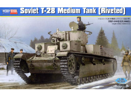 обзорное фото Soviet T-28 Medium Tank (Riveted) Armored vehicles 1/35
