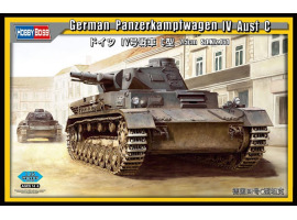 Сборная модель немецкого танка German Panzerkampfwagen IV Ausf C