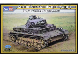 Scale model 1/35 German medium tank Panzerkampfwagen IV Ausf B HobbyBoss 80131