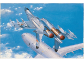 обзорное фото Збірна модель китайського винищувача НВАК J-11B Літаки 1/48