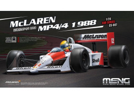 обзорное фото Збірна модель 1/24 Автомобіль McLaren MP4/4 1988 Meng CS-007 Автомобілі 1/24