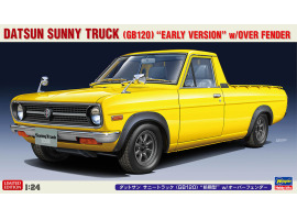 обзорное фото Scale model 1/24 Car Datsun Sunny Truck (GB120) 'Early Version' With Over Fender Hasegawa 20641 Cars 1/24