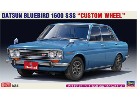 обзорное фото Scale model 1/24 Car Datsun Bluebird 1600 SSS "Custom Wheel" Hasegawa 20651 Cars 1/24