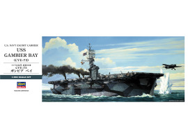 Збірна модель 1/350 Авіаносець ВМС США супроводу USS Gambier Bay (CVE-73) Hasegawa 40027